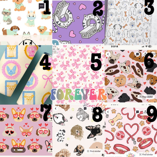 PRE-ORDER * Tumbler / Choose design 1-9