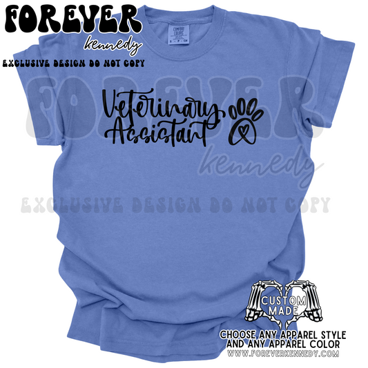 (MTO APPAREL) * CHOOSE STYLE: EXCLUSIVE DESIGN Veterinary Assistant 🐾