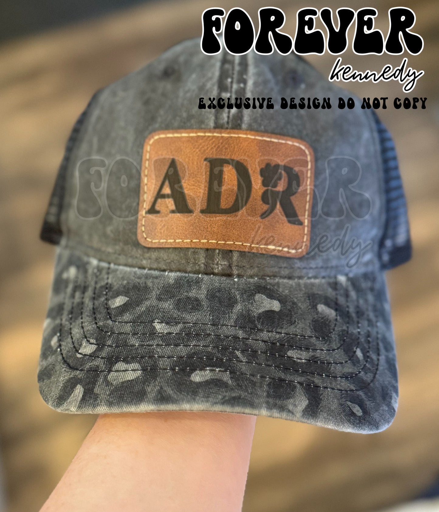 (MTO) HAT with ADR patch- CHOOSE STYLE