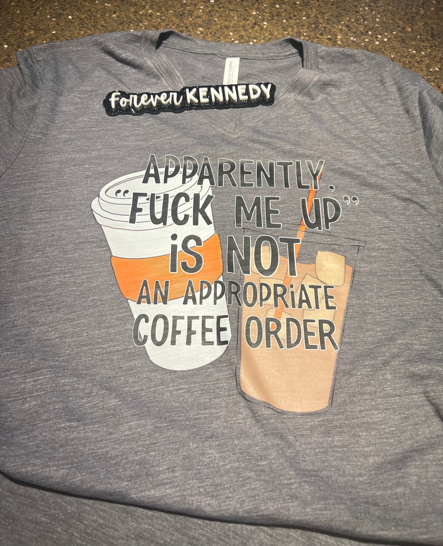 (MTO) Pick Your Apparel: Sweary / F me up coffee
