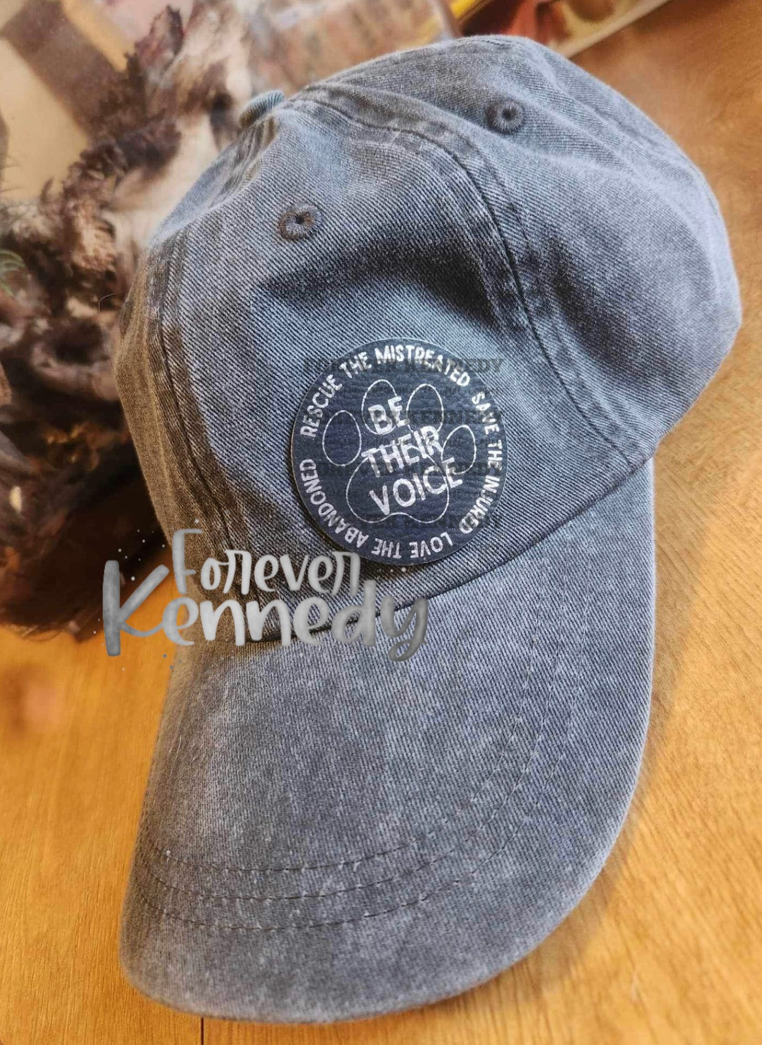 (MTO) Baseball Cap: Be their voice