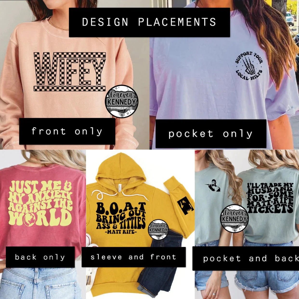 (MTO) Pick Your Apparel: Inspired Sweets / Freshly boo’d