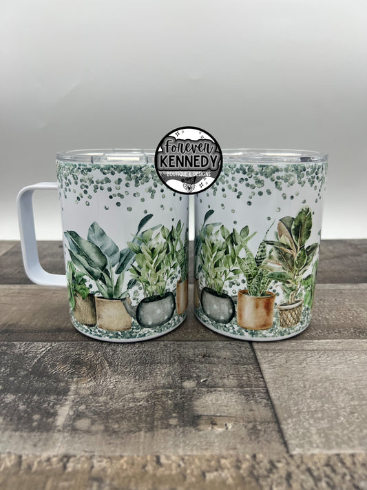 (MTO) Mug with Handle: Plant / Pots