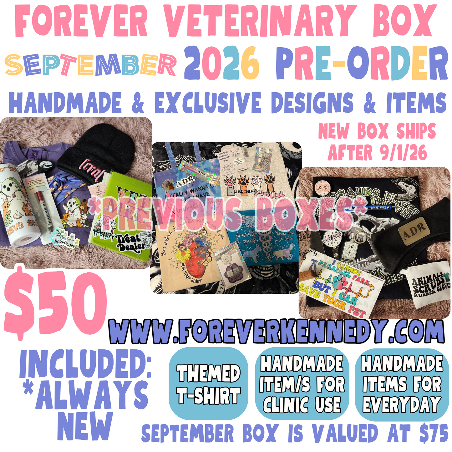 FOREVER VETERINARY BOX - SEPTEMBER 2026