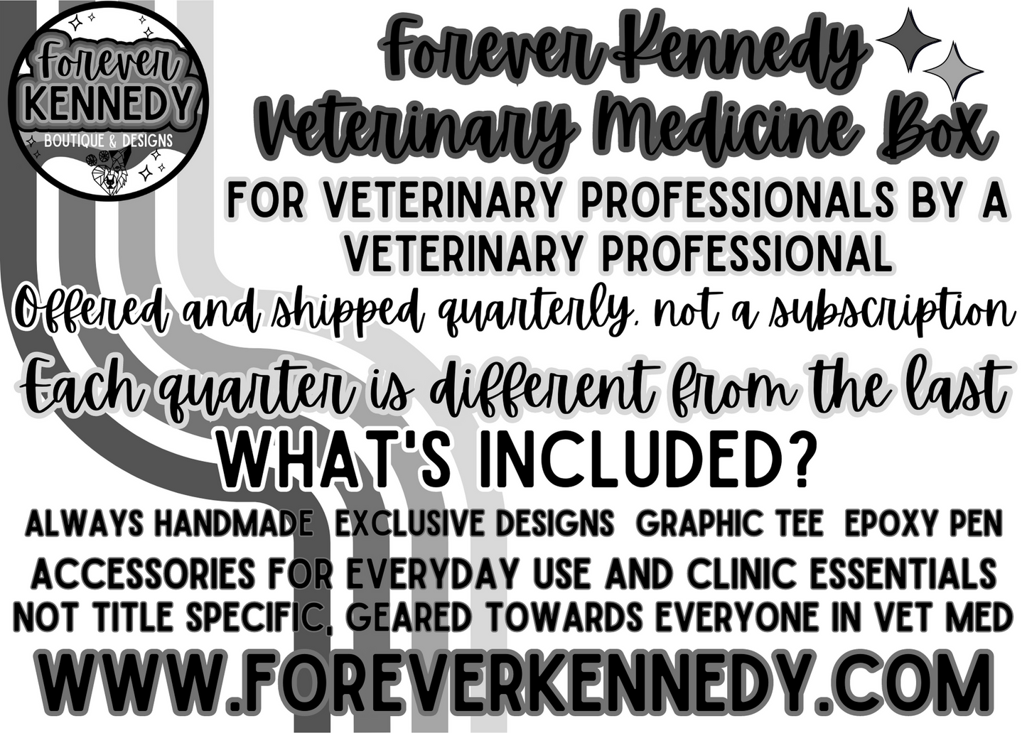 FOREVER VETERINARY - Exclusive & Curated Box for Veterinary Medicine Professionals