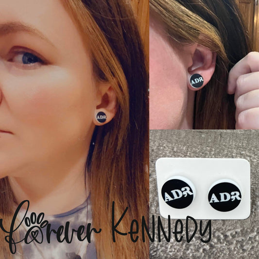 (RTS) Earrings: Veterinary ADR Semicolon