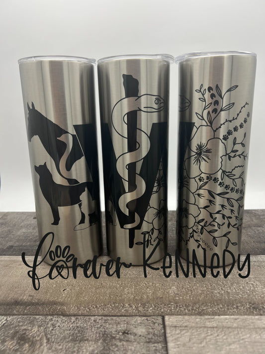 (MTO) Sub Tumbler: Exclusive / Veterinary Floral