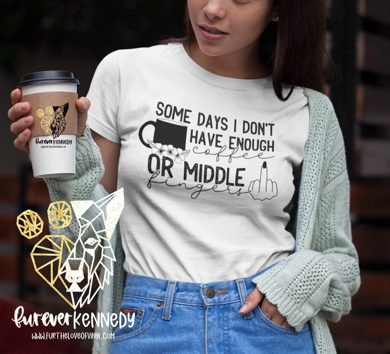 (MTO) Apparel: Coffee or middle fingers
