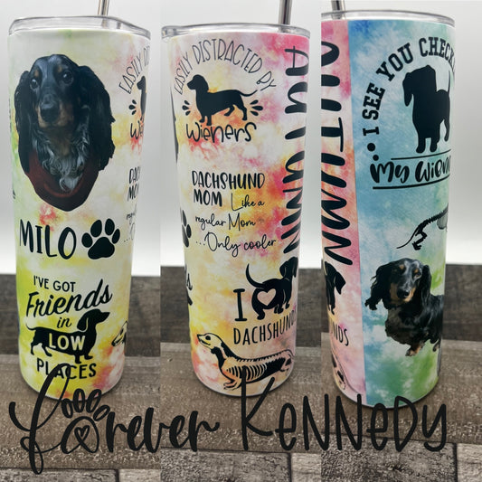 (MTO) Sub Tumbler: Custom Pet Theme