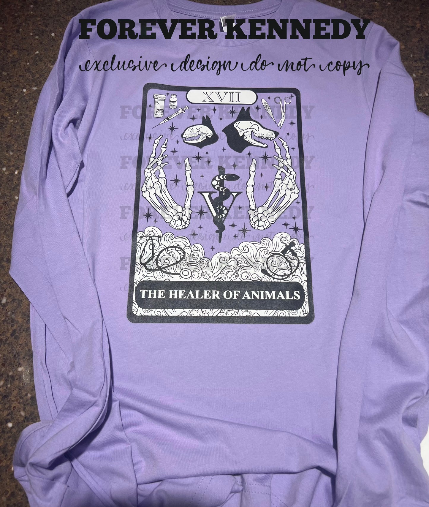 (MTO APPAREL) * CHOOSE STYLE: EXCLUSIVE DESIGN Healer of Animals / Veterinary Tarot