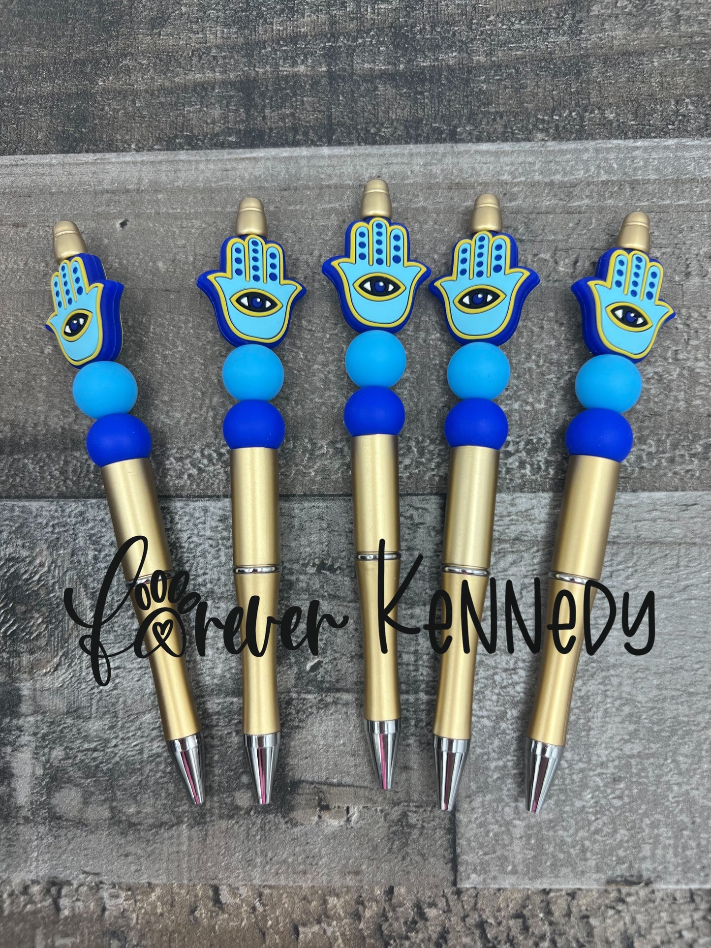 (RTS) Bead Pen / Hamsa Hand