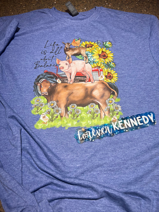 (MTO) Pick your Apparel: Farm / Life is all about balance