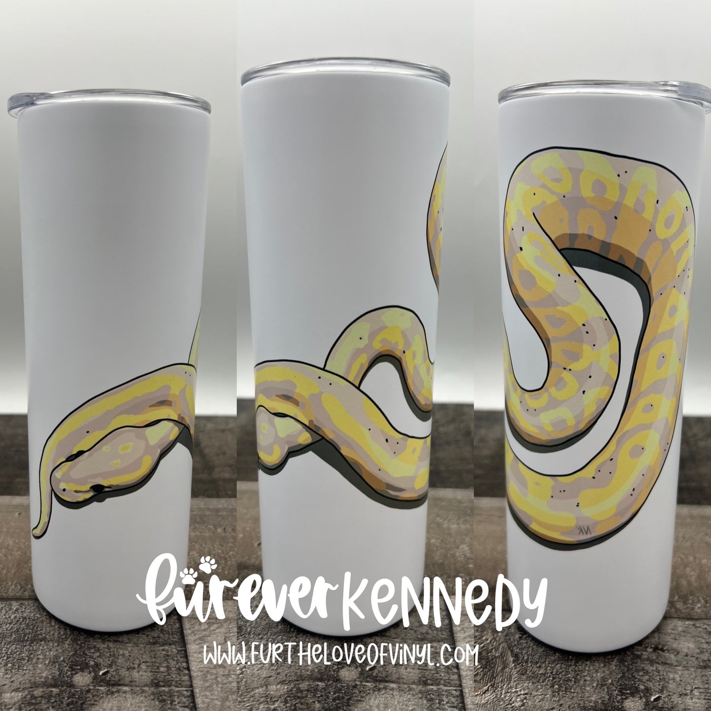 (MTO) Sub Tumbler: Coral Glow Wrap