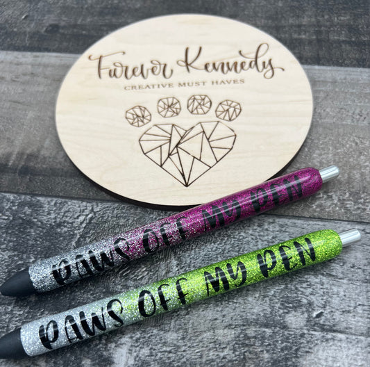 (PO) Epoxy Pen: Paws off my pen