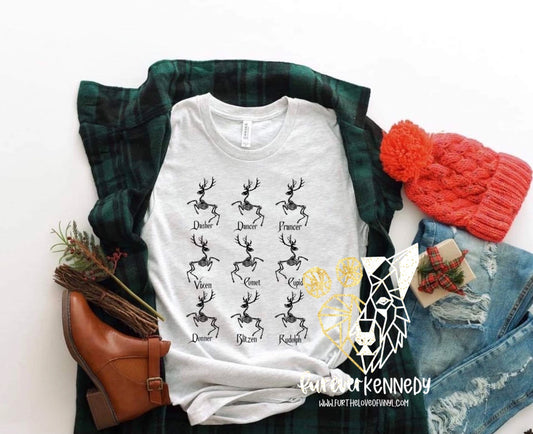 (MTO) Apparel: Skeleton reindeer