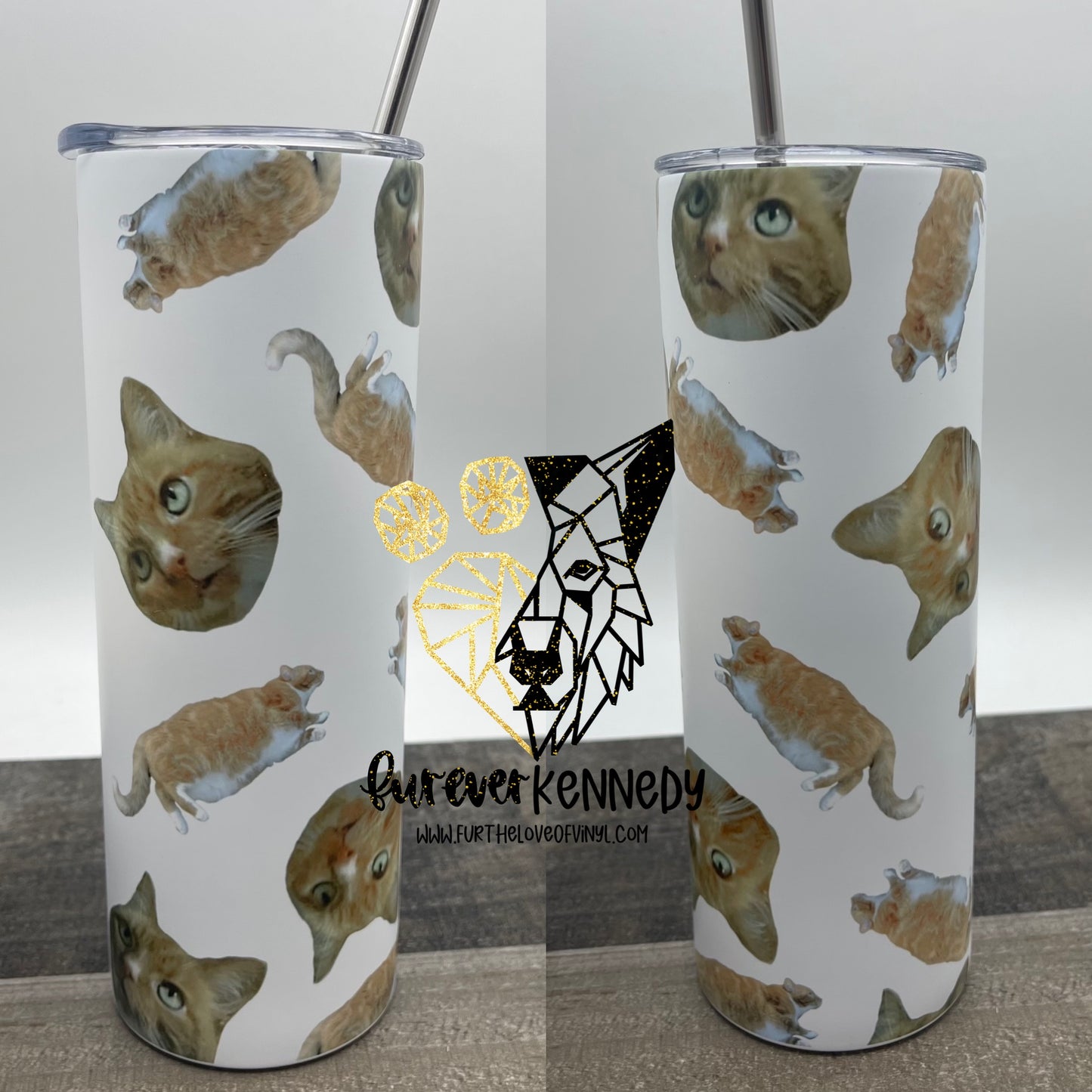 (MTO) Sub Tumbler: Custom Pet Photo