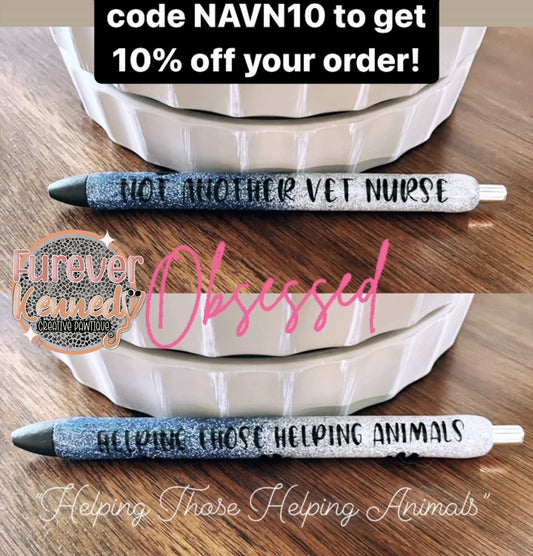 (PO) Epoxy Pen: NAVN Not Another Vet Nurse