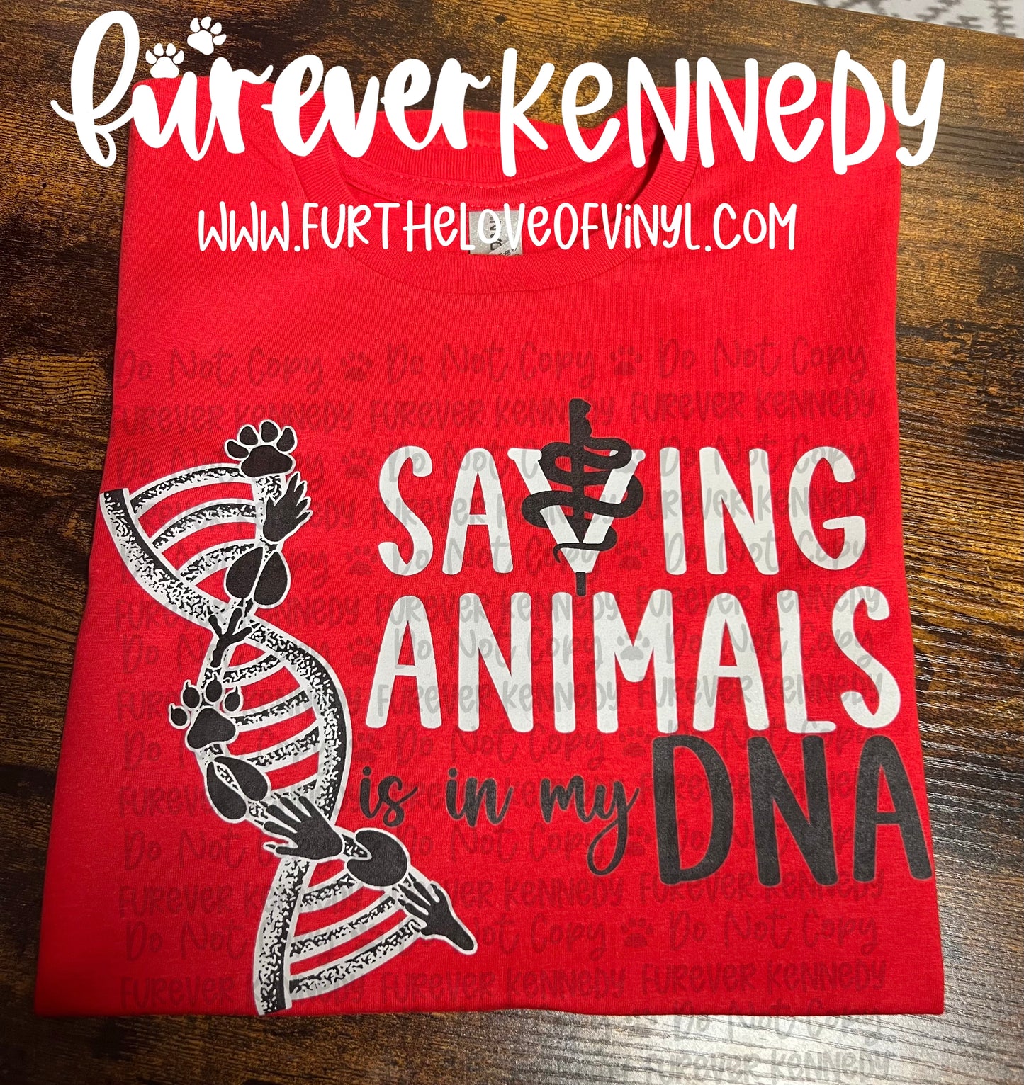 (MTO) EXCLUSIVE Pick your Apparel: Saving Animals is in my DNA
