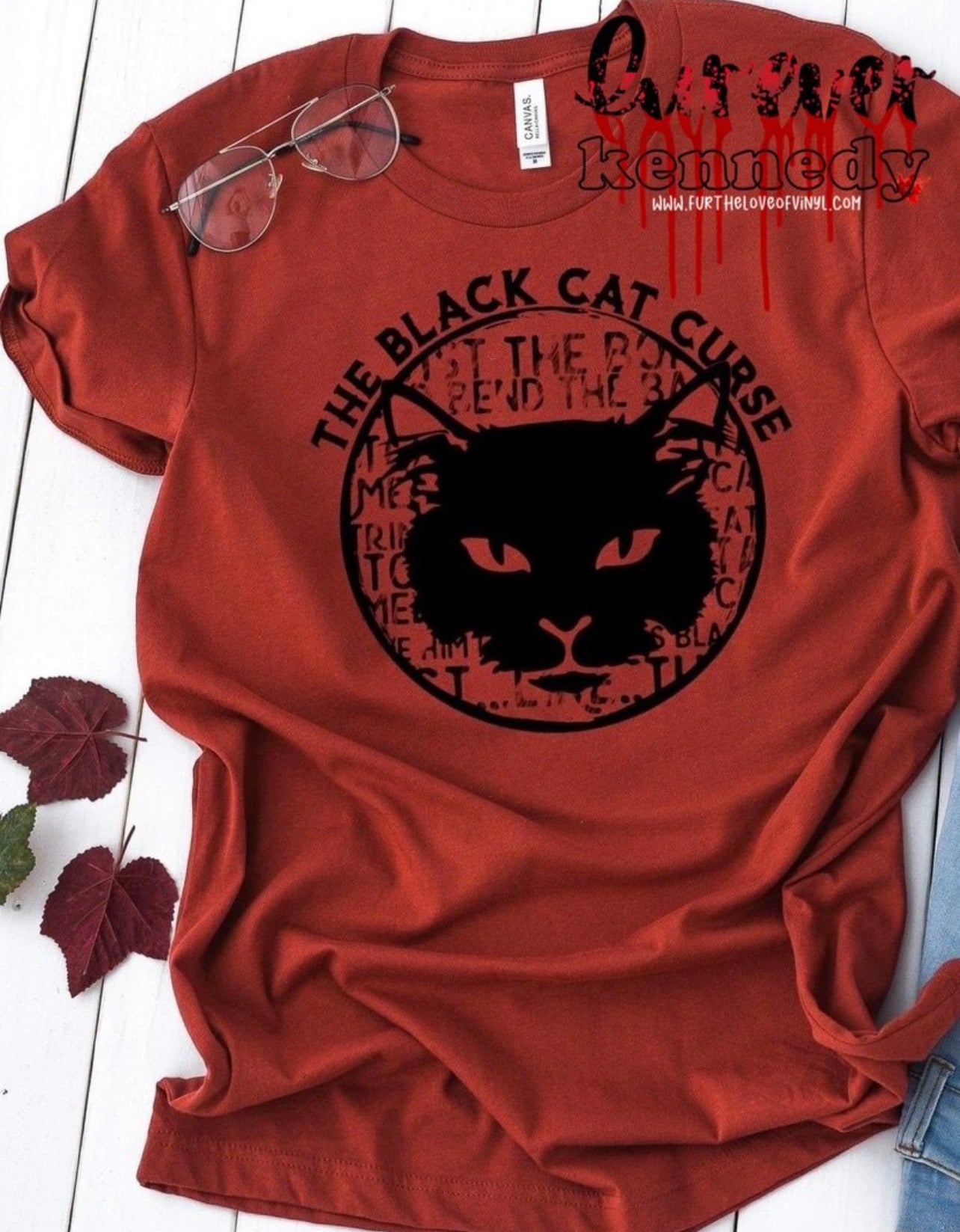 (MTO) Apparel: Black cat curse