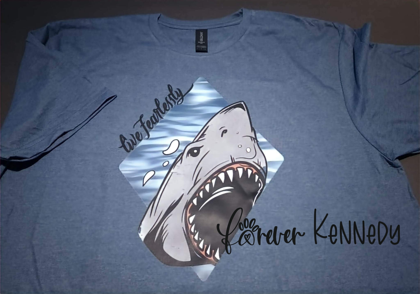 (MTO) Pick your Apparel: Ocean / Shark Live Fearlessly