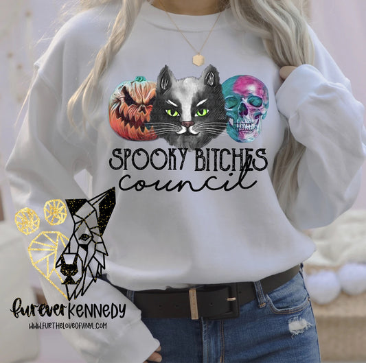 (MTO) Apparel: Spooky bitches council